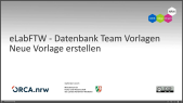 thumbnail of medium eLabFTW: Datenbank Team und Vorlagen - Neue Vorlage erstellen